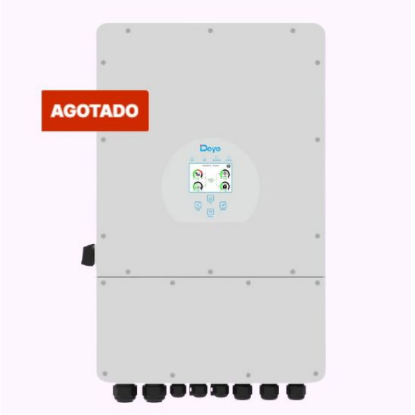 Imagen de Inversor híbrido DEYE 20 kW 220V AC (3P) THREE PHASE 208 HV con inyección a la red