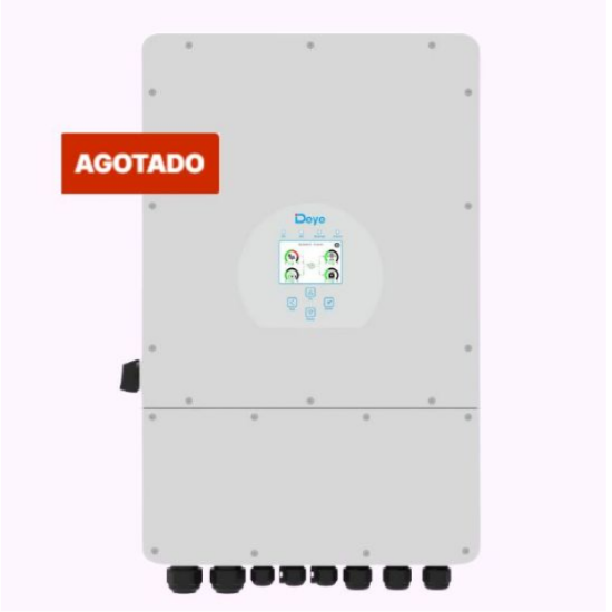 Imagen de Inversor híbrido DEYE 20 kW 220V AC (3P) THREE PHASE 208 HV con inyección a la red